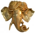 Ganesh face wall haning decoration figure