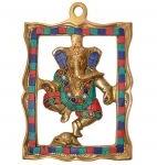 Wall hanging Ganesh Plate By Aakrati