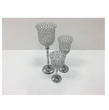 SILVER PLATED WEDDING CANDLE HOLDER