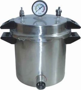 PORTABLE AUTOCLAVE SINGLE DRUM