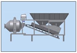 Reversible Concrete Batching Plant