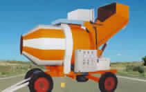 Reversible Concrete Mixer