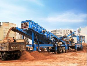 Construction Waste Mobile Crushing Plant