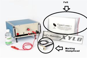 electrolytic marking machine