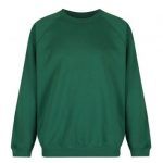 Acrylic Blend Crew Neck Sweatshirts