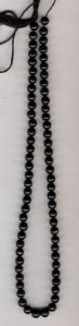 Black Onyx plain rd. gem beads