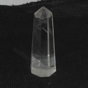 Crystal Quartz Gemstone Home Decor Rhinestone Pencil Wand