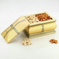 golden Dry Fruit gift Box