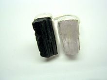 Designer Two Kunzite Stone ring