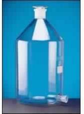 Aspirator Bottle With Side Outlet For Stopper