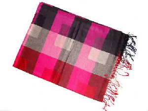 Multi check designer shawls