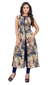 Ladies Designer Printed Kurti