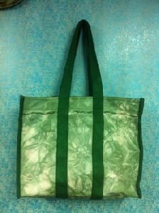 Heavy Canvas Big tote bag with Bloch effect