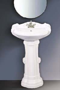 Plain Pedestal Wash Basin