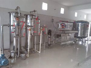 Stainless Steel Mineral Water Plant
