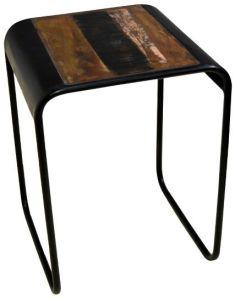 Retro Industrial End Table