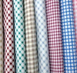 Checked Cotton Fabric