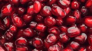 Fresh Red Pomegranate