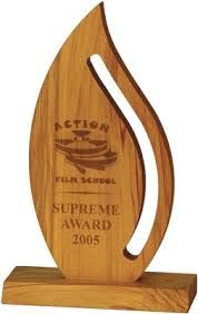 Stylish Wooden Trophy