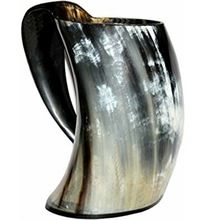 Natural Drinking Horn mug