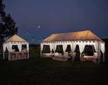 Lining outdoor tent