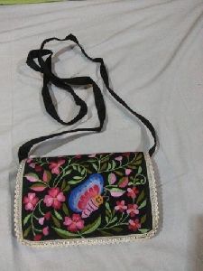 Embroidered Sling Bags