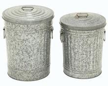 Galvanize Trash Cans