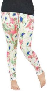 Ladies Printed Cotton Leggings