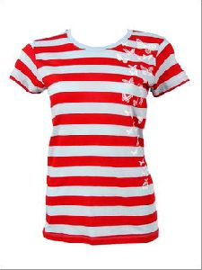 Ladies Striped T-shirt