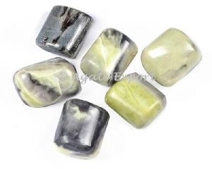 High Grade Serpentine Tumbled Stone