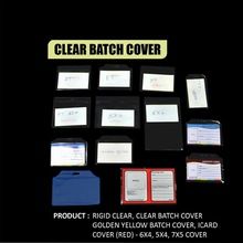 Clear batch cover