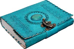 Real Vintage Pure Genuine Leather Handmade Paper Notebook Dairy for Office Home to Write Poem Daily