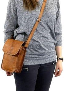 Stylish Leather Sling Bag ZNT BAGS