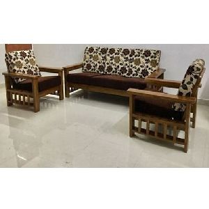 solid wooden sofa set