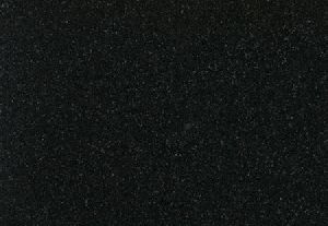 Jet Black Granite Slab