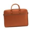 Small file leather laptop briefcase