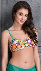 Padded Non-Wired Printed Multiway T-Shirt Bra