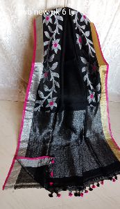 Jamdani Cotton Silk Sarees