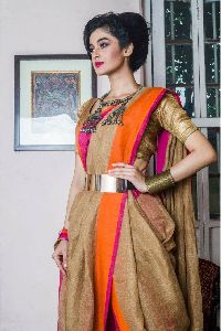 Designer Khadi Cotton Sarees