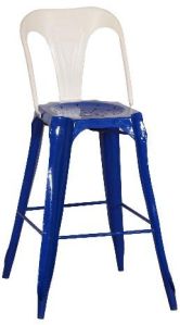 bottom Blue bar chair