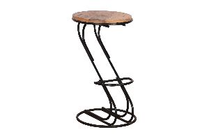 wooden stylish bar stool