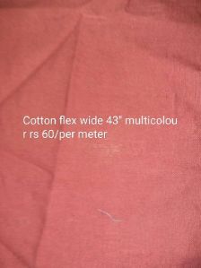 Dyed Cotton Flex Fabric