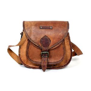 Ladies Handmade Leather Sling Bags