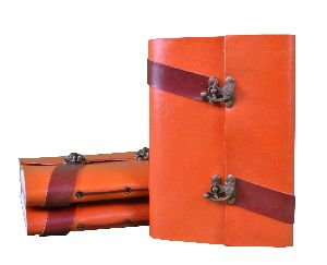 Genuine Handmade Leather Journal Double Lock Leather Journal Notebook