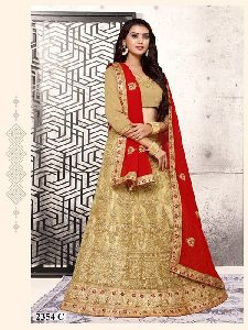 Net Silk fabric,Embroidery work, Lehenga Choli