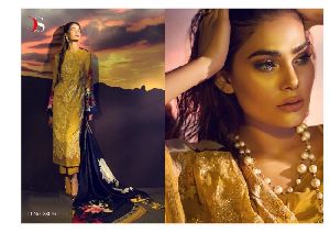 Rinaaz Designer Silk Printed Pakistani Suit
