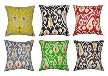 Indian Kantha Multi color Cotton Cushion Cover