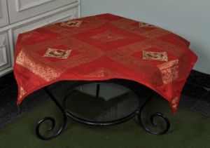 Red Wedding Table Cover