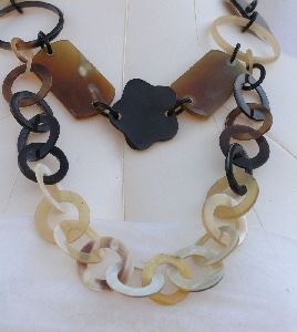 Buffalo Horn Beaded FASHION Necklace