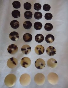 Buffalo Horn Buttons Blanks